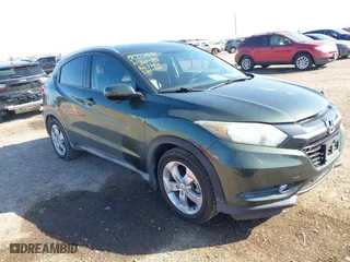 2016 Honda HR-V EX-L w/Navi with VIN 3CZRU5H74GM722552, listed as a IAAI auction lot 41491094 with 57,802 mi miles. Bid and sale history available at carsss.com. Image 1.