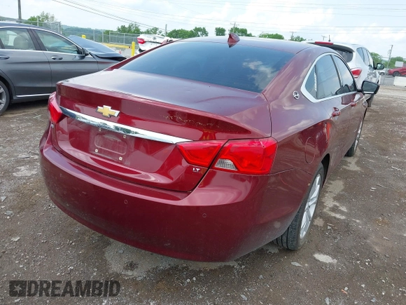 2016 Chevrolet Impala LT with VIN 2G1115S39G9205640, listed as a IAAI auction lot 42145225 with 131,765 mi miles and . Bid and sale history available at DreamBid. Image 4.