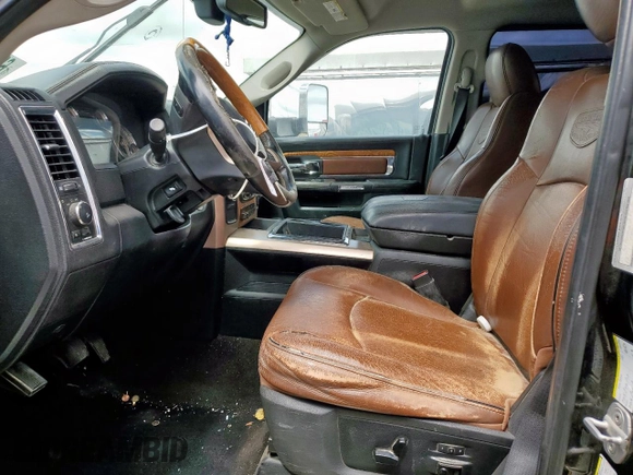 2013 Ram 2500 Laramie Longhorn with VIN 3C6UR5GL7DG519835, listed as a Copart auction lot 62495175 with 340,739 mi miles and Clean title. Bid and sale history available at DreamBid. Image 7.