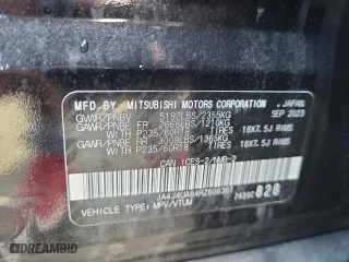 2024 Mitsubishi Outlander ES with VIN JA4J4UA84RZ606361, listed as a Copart auction lot 75227234 with 21,434 mi miles and Salvage Title. Bid and sale history available at carsss.com. Image 13.