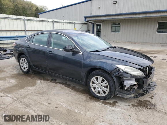 2012 Mazda 6 i Sport with VIN 1YVHZ8BH3C5M29676, listed as a Copart auction lot 55242715 with 199,240 mi miles and Salvage Title. Bid and sale history available at DreamBid. Image 4.