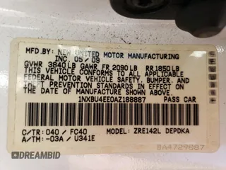 2010 Toyota Corolla with VIN 1NXBU4EE0AZ188887, listed as a Copart auction lot 52238235 with 97,715 mi miles and Salvage Title. Bid and sale history available at carsss.com. Image 15.