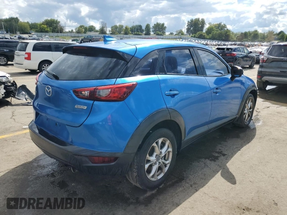 2016 Mazda CX-3 Touring with VIN JM1DKBC76G0126843, listed as a Copart auction lot 71772074 with 189,893 mi miles and Salvage Title. Bid and sale history available at carsss.com. Image 3.