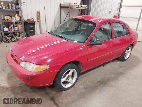 2002 Ford Escort Fleet Standard with VIN 3FAFP13P22R217224, listed as a IAAI auction lot 42032180 with 182,234 mi miles. Bid and sale history available at carsss.com. Image 2.