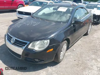 2009 Volkswagen Eos Komfort with VIN WVWBA71F99V023536, listed as a IAAI auction lot 42116083 with 124,246 mi miles and . Bid and sale history available at DreamBid. Image 2.