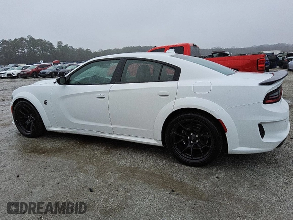 2023 Dodge Charger SRT Hellcat Redeye Widebody with VIN 2C3CDXL96PH618406, listed as a Copart auction lot 88406485 with 9,509 mi miles and Clean Title. Bid and sale history available at carsss.com. Image 2.
