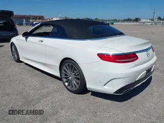 2017 Mercedes-Benz S 550 with VIN WDDXK8CBXHA017615, listed as a IAAI auction lot 41678109 with 107,618 mi miles and . Bid and sale history available at DreamBid. Image 3.