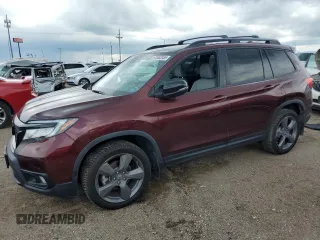 2019 Honda Passport Touring with VIN 5FNYF8H97KB016820, listed as a Copart auction lot 61562855 with 41,772 mi miles and Salvage title. Bid and sale history available at DreamBid. Image 1.