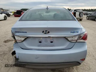2015 Hyundai Sonata Hybrid Limited with VIN KMHEC4A49FA121095, listed as a Copart auction lot 79596813 with Not Provided miles. Bid and sale history available at carsss.com. Image 6.