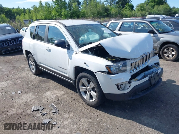 2017 Jeep Compass Sport SE z VIN 1C4NJDBB5HD107025, wystawiony jako IAAI lot #42382265 z przebiegiem Nie podano mil oraz . Historia ofert i sprzedaży dostępna na DreamBid. Obrazek 1.