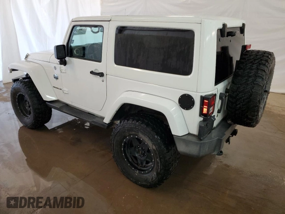 2012 Jeep Wrangler Arctic with VIN 1C4AJWBG4CL146788, listed as a Copart auction lot 75648234 with 100,879 mi miles and Clean title. Bid and sale history available at DreamBid. Image 2.