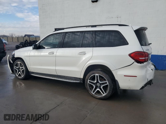 2018 Mercedes-Benz GLS 550 with VIN 4JGDF7DEXJB067446, listed as a Copart auction lot 44154124 with 44,110 mi miles and . Bid and sale history available at DreamBid. Image 2.
