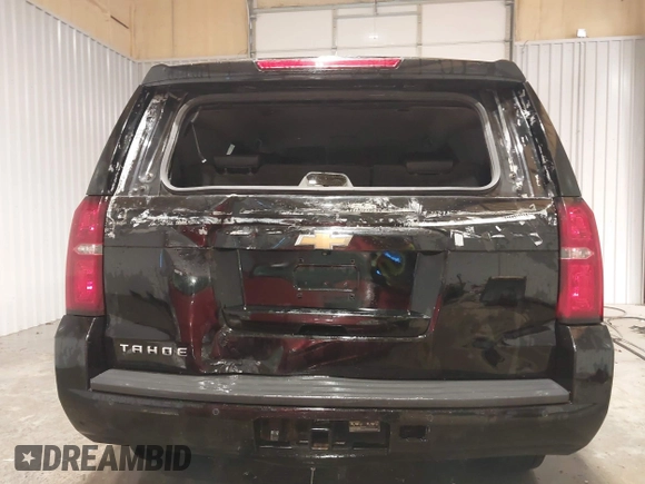 2017 Chevrolet Tahoe LT with VIN 1GNSKBKC6HR299126, listed as a IAAI auction lot 41300644 with 124,821 mi miles and . Bid and sale history available at DreamBid. Image 6.