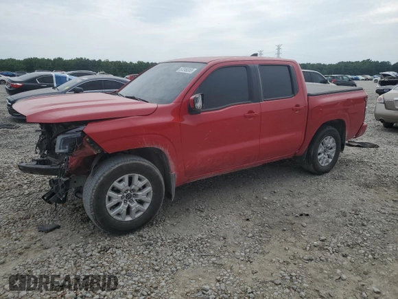 2023 Nissan Frontier SV with VIN 1N6ED1EJ1PN637734, listed as a Copart auction lot 57249355 with Not provided miles and Salvage title. Bid and sale history available at DreamBid. Image 1.