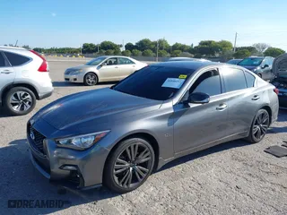 2020 Infiniti Q50 3.0t SPORT with VIN JN1EV7AR2LM253964, listed as a IAAI auction lot 41846112 with 50,071 mi miles. Bid and sale history available at carsss.com. Image 17.
