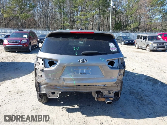 2016 Kia Sorento LX with VIN 5XYPG4A32GG115679, listed as a IAAI auction lot 41634575 with 135,236 mi miles. Bid and sale history available at carsss.com. Image 17.