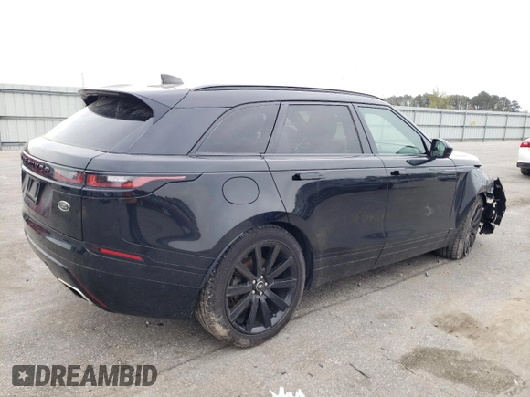 2019 Land Rover Range Rover Velar R-Dynamic SE with VIN SALYL2FV8KA226785, listed as a Copart auction lot 47904824 with 61,045 mi miles. Bid and sale history available at carsss.com. Image 3.