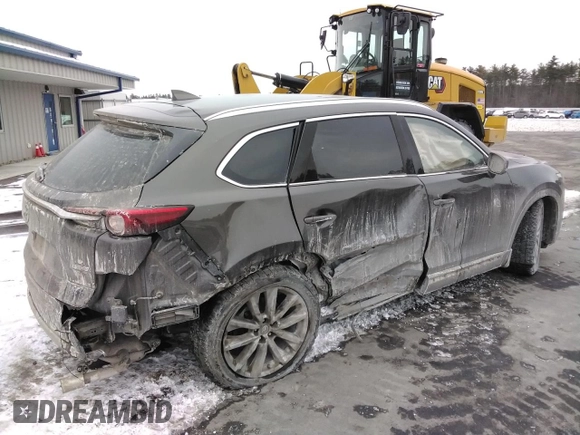 2019 Mazda CX-9 Grand Touring with VIN JM3TCBDY0K0329890, listed as a Copart auction lot 43193335 with 160,457 mi miles and Salvage Title. Bid and sale history available at carsss.com. Image 3.