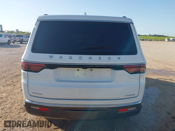 2022 Jeep Wagoneer Series III with VIN 1C4SJVDT7NS108523, listed as a IAAI auction lot 41996999 with 98,512 mi miles and . Bid and sale history available at DreamBid. Image 16.
