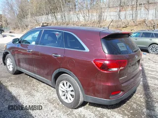 2019 Kia Sorento L with VIN 5XYPG4A32KG447551, listed as a IAAI auction lot 41751426 with 46,045 mi miles. Bid and sale history available at carsss.com. Image 3.