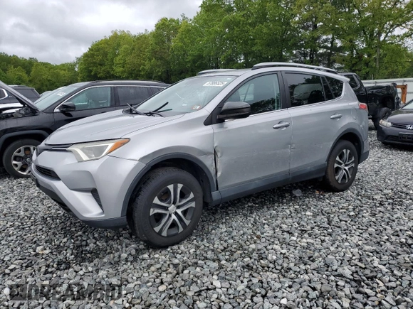 2017 Toyota RAV4 LE z VIN 2T3BFREVXHW547834, wystawiony jako Copart lot #57886525 z przebiegiem 97 586 mil mil oraz Szkoda całkowita • Salvage title. Historia ofert i sprzedaży dostępna na DreamBid. Obrazek 1.