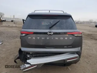 2024 Nissan Pathfinder SL with VIN 5N1DR3CD7RC271586, listed as a Copart auction lot 87817195 with Not provided miles and Salvage title. Bid and sale history available at DreamBid. Image 6.