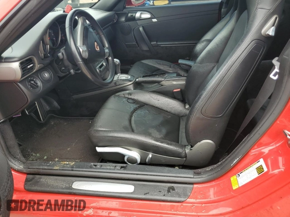 2007 Porsche 911 Carrera with VIN WP0AA29957S710363, listed as a Copart auction lot 73647294 with 0 mi miles and Salvage Title. Bid and sale history available at carsss.com. Image 7.