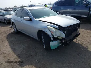 2011 Infiniti G37 Sedan Journey with VIN JN1CV6AP4BM504935, listed as a IAAI auction lot 41592385 with 137,163 mi miles. Bid and sale history available at carsss.com. Image 1.
