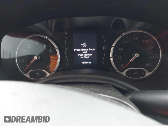 2018 Jeep Renegade Latitude with VIN ZACCJBBB0JPH13481, listed as a IAAI auction lot 42212993 with 76,914 mi miles and . Bid and sale history available at DreamBid. Image 7.