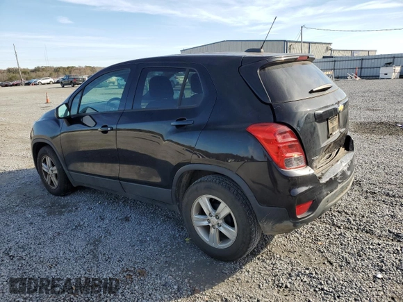 2020 Chevrolet Trax LS with VIN KL7CJKSB6LB035507, listed as a Copart auction lot 80215714 with 92,310 mi miles and Salvage Title. Bid and sale history available at carsss.com. Image 2.