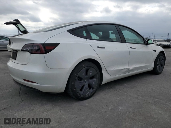 2023 Tesla Model 3 с VIN 5YJ3E1EA3PF557941, выставлен на аукционе Copart как лот 53047505 с пробегом 53 060 миль миль и Списание • Salvage title. История ставок и продаж доступна на DreamBid. Изображение 3.