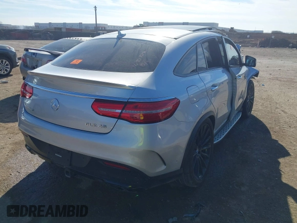 2019 Mercedes-Benz GLE 43 AMG with VIN 4JGED6EB8KA155654, listed as a IAAI auction lot 41334185 with Not provided miles and . Bid and sale history available at DreamBid. Image 4.