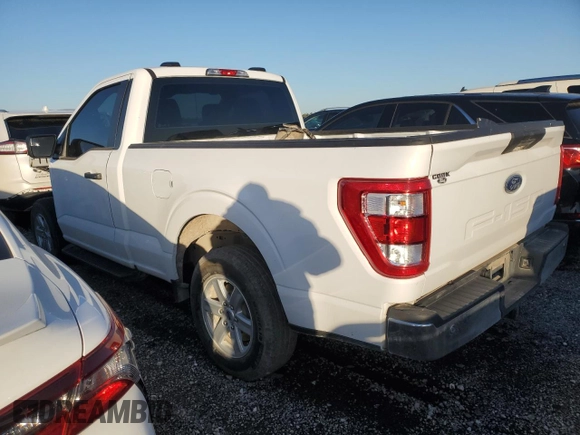 2023 Ford F-150 XL with VIN 1FTMF1CB4PKE99998, listed as a Copart auction lot 46230585 with 22,330 mi miles and Salvage Title. Bid and sale history available at carsss.com. Image 2.