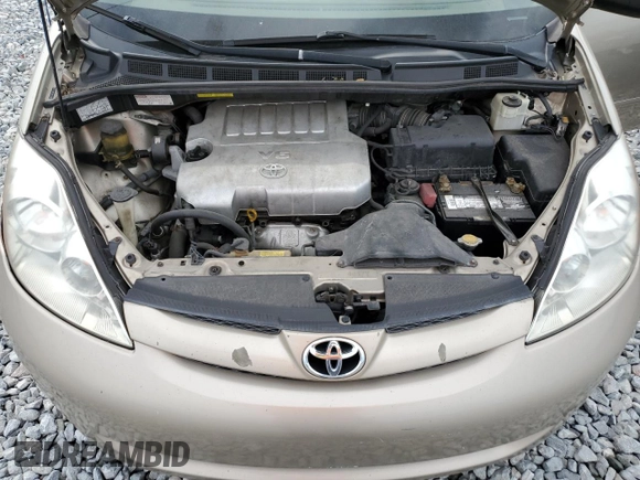 2008 Toyota Sienna with VIN 5TDZK23CX8S173858, listed as a Copart auction lot 55557805 with 256,547 mi miles and Clean Title. Bid and sale history available at DreamBid. Image 12.