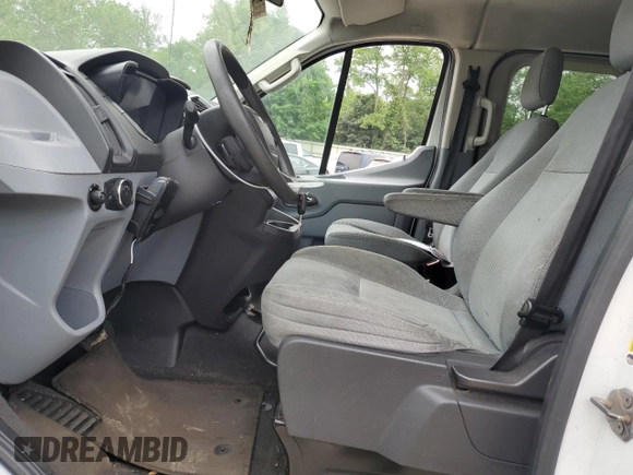 2015 Ford Transit XL with VIN 1FBZX2ZM1FKA62240, listed as a Copart auction lot 60873265 with 195,271 mi miles and Salvage title. Bid and sale history available at DreamBid. Image 7.