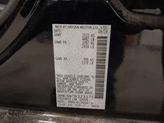 2025 Nissan Altima SV with VIN 1N4BL4DW7SN323575, listed as a IAAI auction lot 41603252 with 5,779 mi miles and . Bid and sale history available at DreamBid. Image 9.