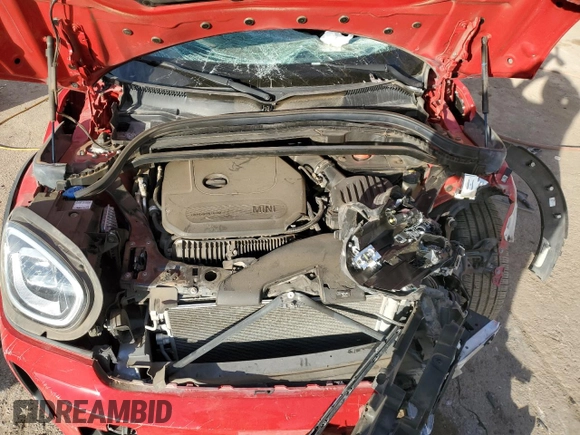2021 MINI Countryman Cooper S with VIN WMZ83BR02M3M34658, listed as a Copart auction lot 41504825 with 49,051 mi miles and Salvage title. Bid and sale history available at DreamBid. Image 12.
