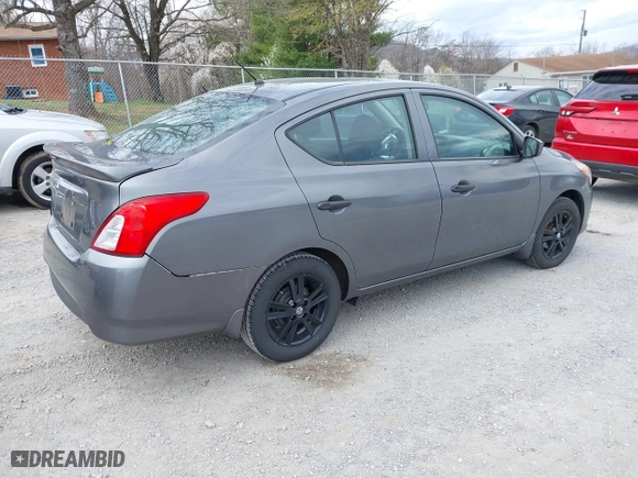 2019 Nissan Versa Sedan SV with VIN 3N1CN7AP6KL807361, listed as a IAAI auction lot 41863908 with 45,550 mi miles. Bid and sale history available at carsss.com. Image 4.