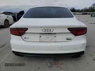 2018 Audi A7 Premium Plus with VIN WAUW3AFC9JN075029, listed as a Copart auction lot 48220215 with 118,740 mi miles and Salvage Title. Bid and sale history available at carsss.com. Image 6.