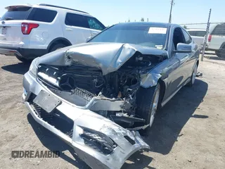 2013 Mercedes-Benz C 250 with VIN WDDGJ4HB3DG045364, listed as a IAAI auction lot 42311446 with 132,499 mi miles and . Bid and sale history available at DreamBid. Image 2.