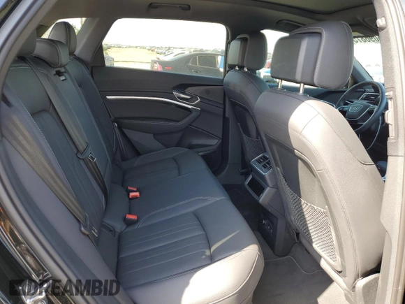 2022 Audi e-tron Premium Plus with VIN WA1LAAGE3NB009881, listed as a Copart auction lot 55096875 with 31,718 mi miles and Salvage title. Bid and sale history available at DreamBid. Image 11.