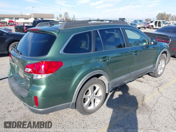 2014 Subaru Outback Limited with VIN 4S4BRBLC9E3238964, listed as a IAAI auction lot 41626397 with 132,510 mi miles and . Bid and sale history available at DreamBid. Image 4.
