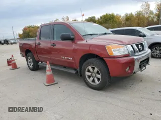 2013 Nissan Titan S with VIN 1N6AA0EC6DN314617, listed as a Copart auction lot 75686254 with 173,473 mi miles and Salvage Title. Bid and sale history available at DreamBid. Image 4.