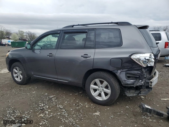 2008 Toyota Highlander with VIN JTEDS41AX82061409, listed as a Copart auction lot 51641845 with 124,027 mi miles and Salvage Title. Bid and sale history available at carsss.com. Image 2.