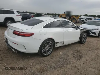 2018 Mercedes-Benz E E 400 with VIN WDD1J6FB0JF021464, listed as a Copart auction lot 51006845 with 80,936 mi miles and Salvage Title. Bid and sale history available at carsss.com. Image 3.