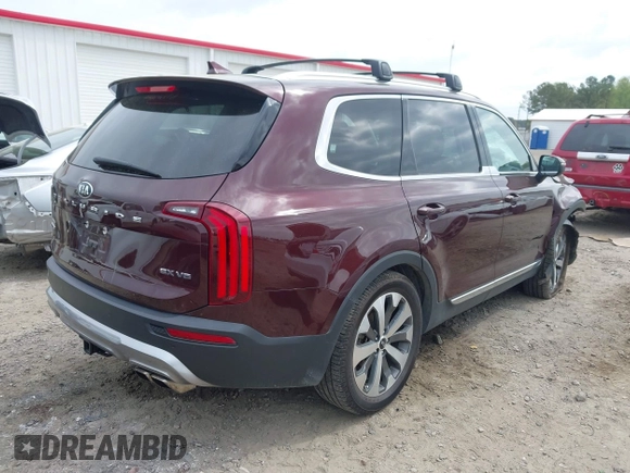 2020 Kia Telluride EX with VIN 5XYP3DHC1LG056748, listed as a IAAI auction lot 41926108 with 91,751 mi miles and . Bid and sale history available at DreamBid. Image 4.
