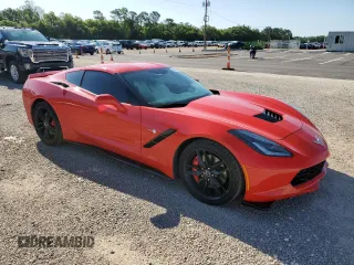 2014 Chevrolet Corvette Z51 2LT with VIN 1G1YJ2D74E5134595, listed as a Copart auction lot 52047495 with 41,061 mi miles and Non repairable. Bid and sale history available at DreamBid. Image 4.