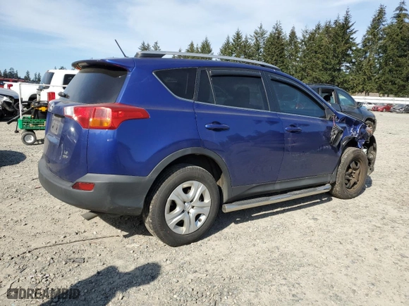 2014 Toyota RAV4 LE with VIN 2T3BFREV9EW192361, listed as a Copart auction lot 53189925 with 122,161 mi miles and Salvage Title. Bid and sale history available at carsss.com. Image 3.