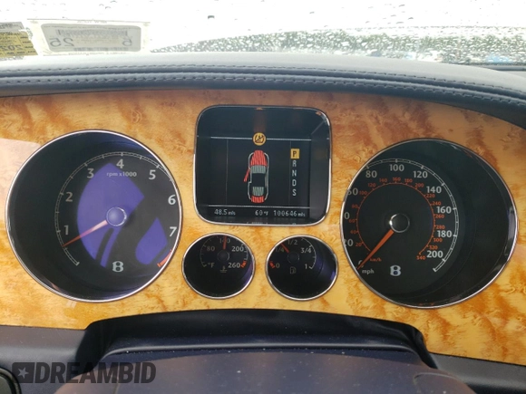 2005 Bentley Continental GT GT z VIN SCBCR63W65C028979, wystawiony jako Copart lot #67127323 z przebiegiem 100 646 mil mil oraz Szkoda całkowita • Salvage title. Historia ofert i sprzedaży dostępna na DreamBid. Obrazek 9.