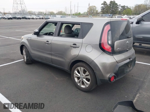 2016 Kia Soul + with VIN KNDJP3A50G7257303, listed as a IAAI auction lot 41878177 with 66,483 mi miles. Bid and sale history available at carsss.com. Image 3.